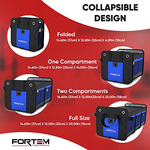 Black Collapsible SUV Trunk Organizer 50L M322