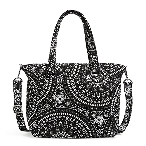 Cotton Shoulder Satchel Purse T9385