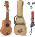 Mahogany Soprano Ukulele Bundle with Padded Gig Bag R4526