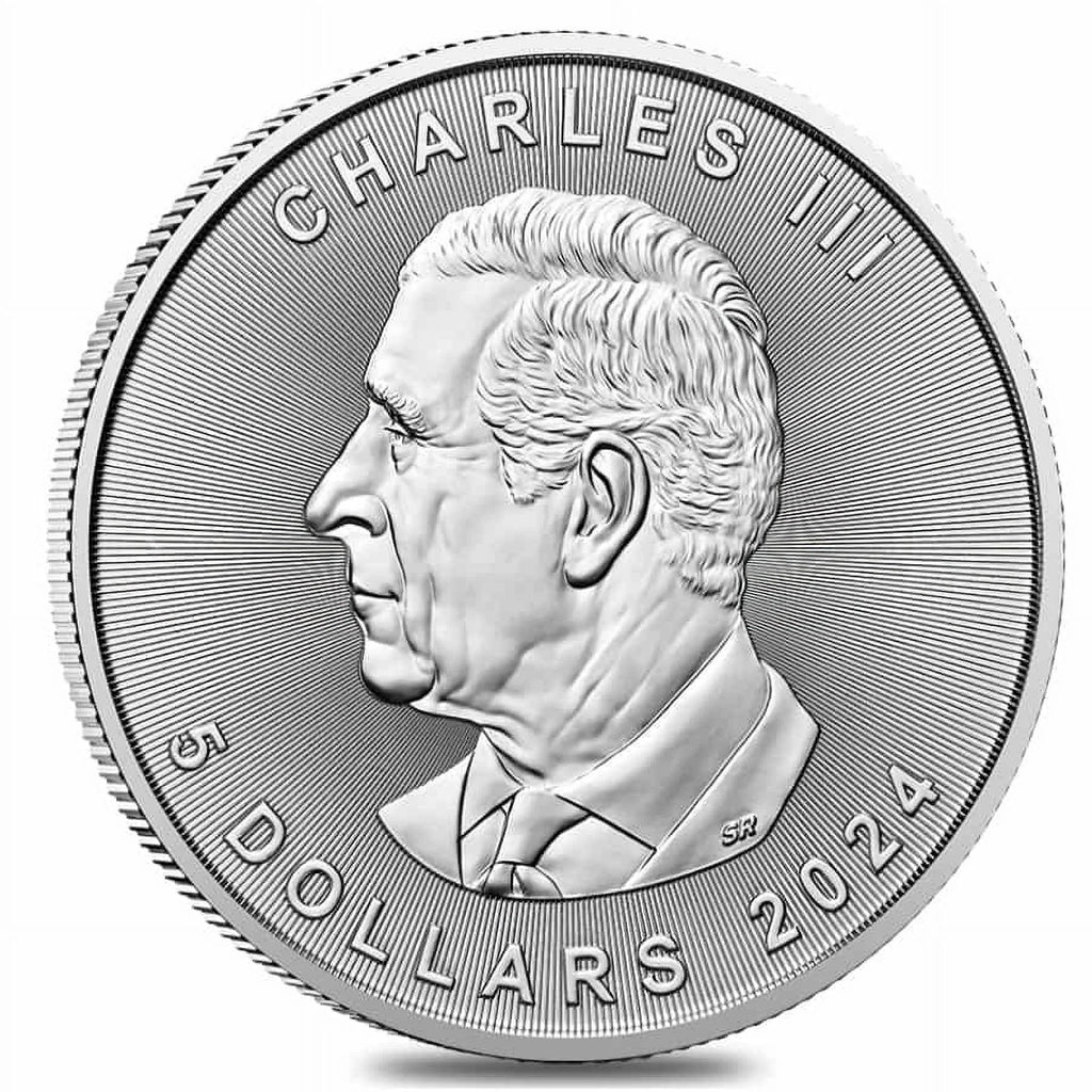 25 - 1 oz Canadian Silver Maple Leaf Coin P126