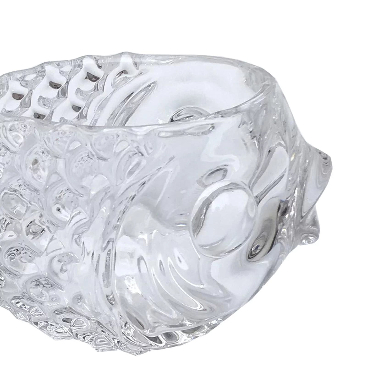 Clear Fish Shaped Cocktail Glassware M11949