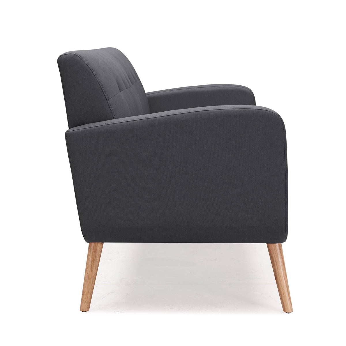 Charcoal Linen Armless Sofa L85911