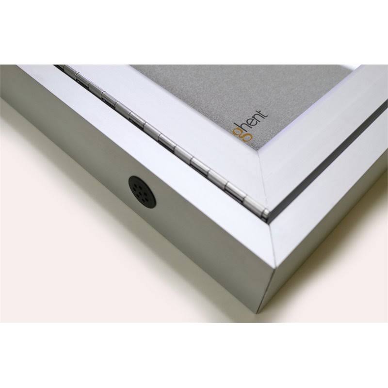 2 Door Enclosed Vinyl Bulletin Board F216