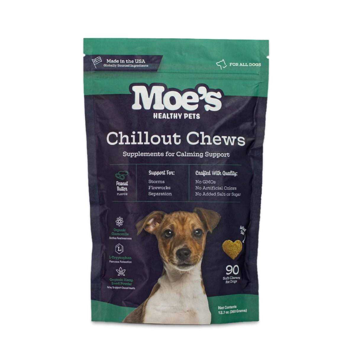 Hemp Calming Chews for Dogs V9848
