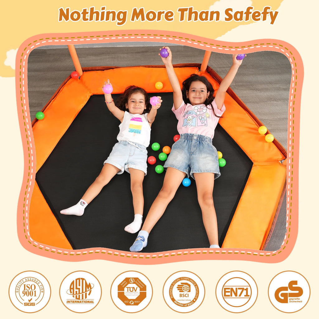 6FT Trampoline with Enclosure A63022