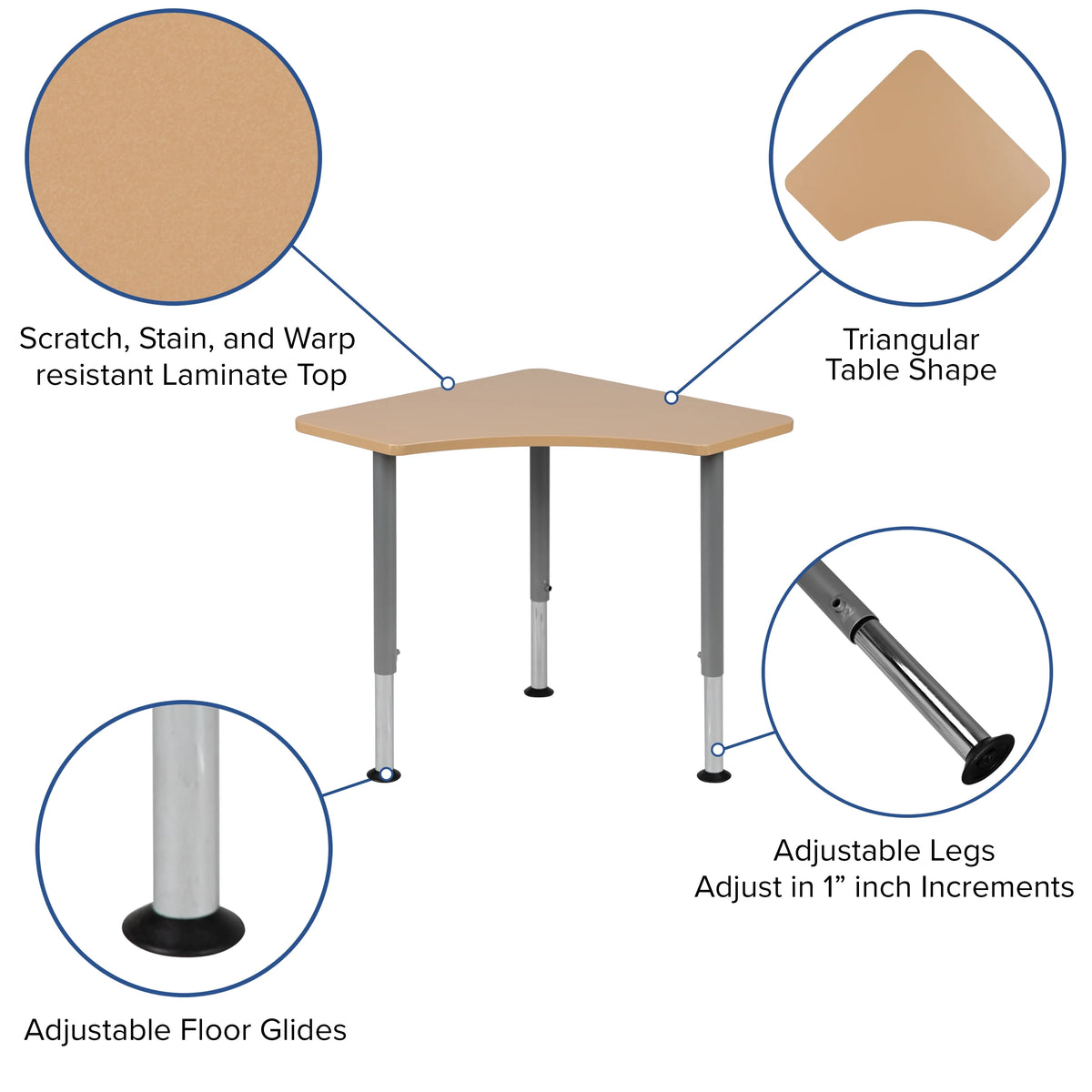 Adjustable Student Desk Q763113