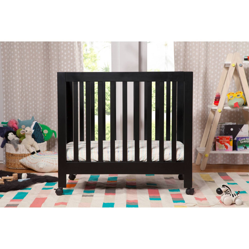 Black Mini Crib I256