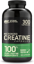 Micronized Creatine Monohydrate 2500mg 300 Capsules J712