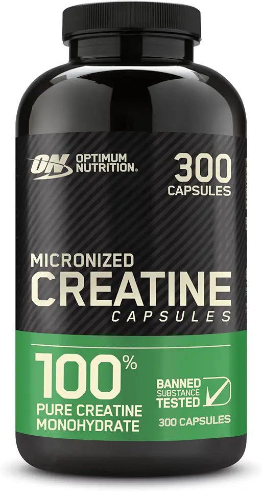 Micronized Creatine Monohydrate 2500mg 300 Capsules J712