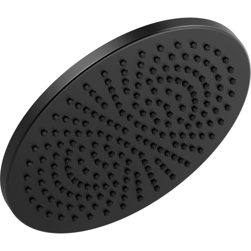 Matte Black Metal Raincan Shower Head D161