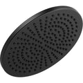 Matte Black Metal Raincan Shower Head D161