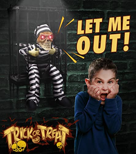 Animated Halloween Decorations with Motion Sensor C806