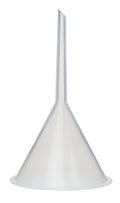 75mm Diameter Opening Polypropylene Utility Funnel, White, Case of 144 I478