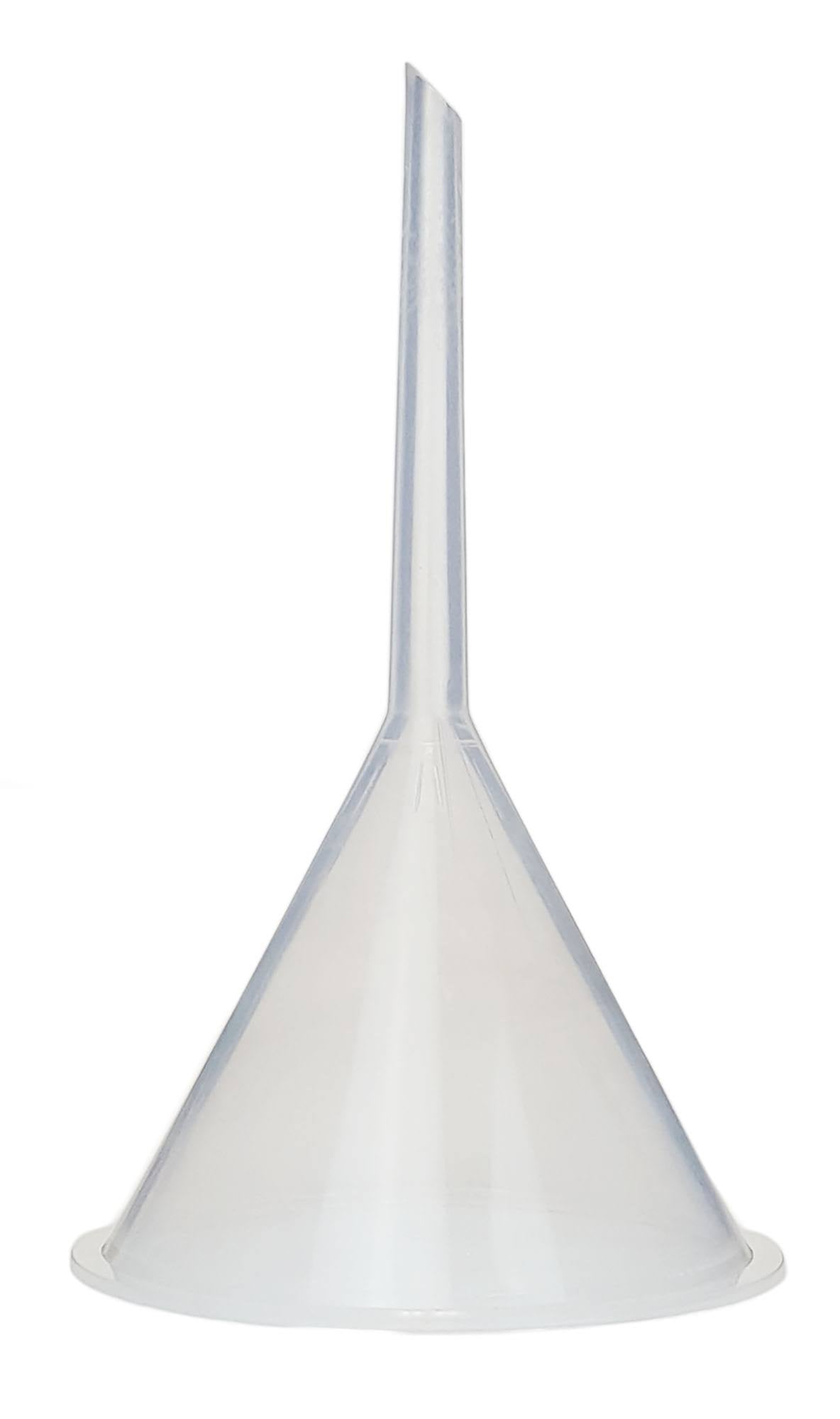 75mm Diameter Opening Polypropylene Utility Funnel, White, Case of 144 I478