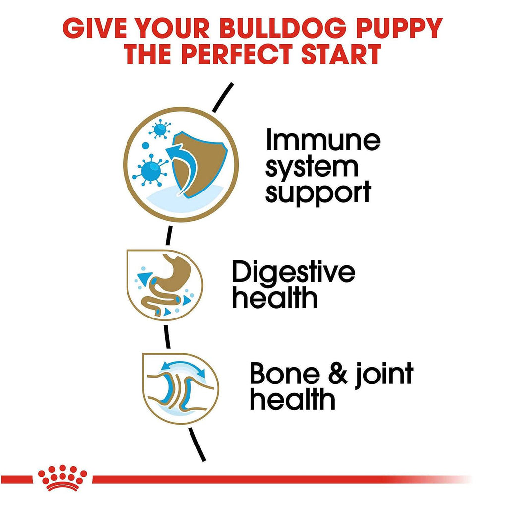 Bulldog Puppy Dry Dog Food L973