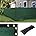 Black Fence Privacy Screen Windscreen with Bindings & Grommets D2483