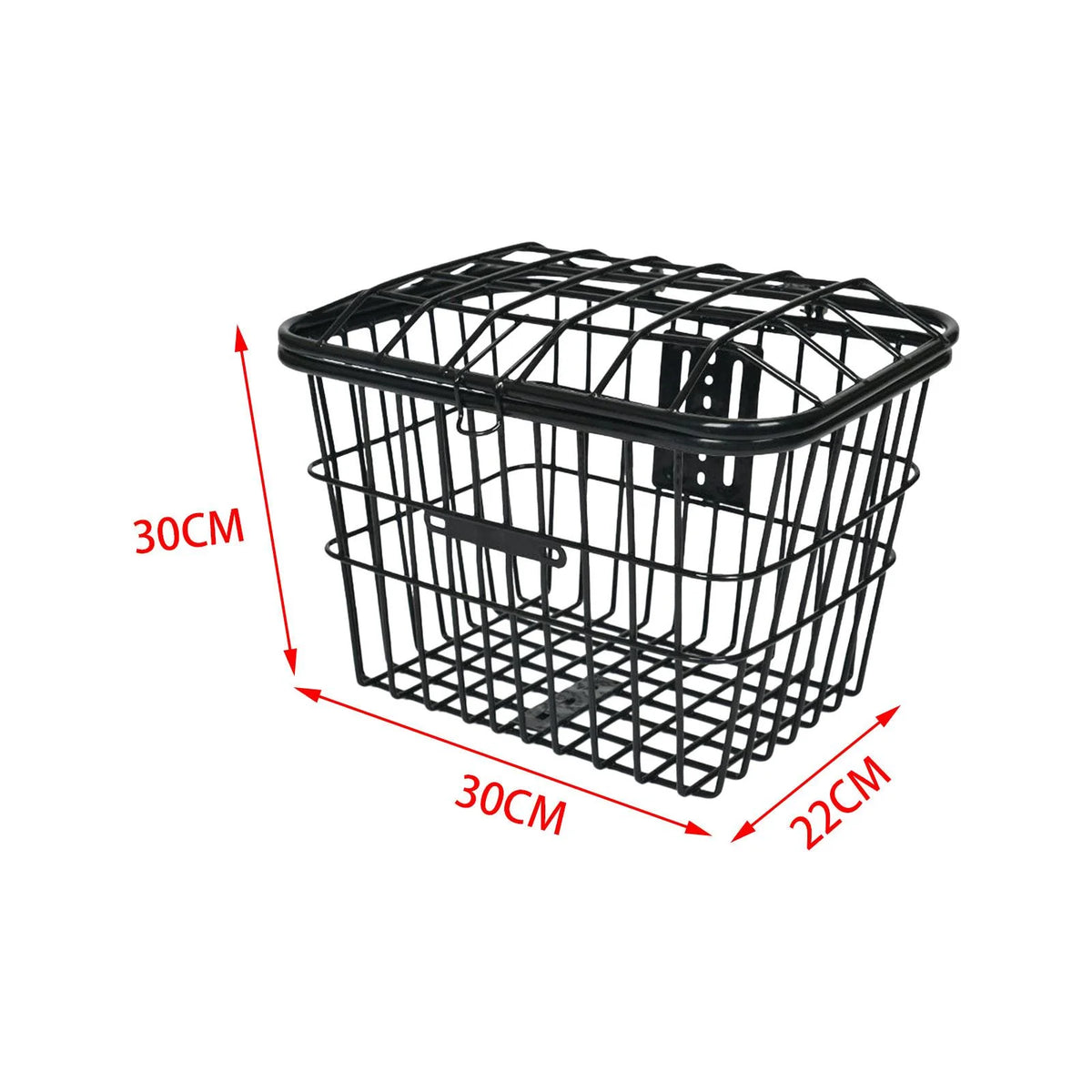 Metal Wire Storage Basket with Cover Y3848