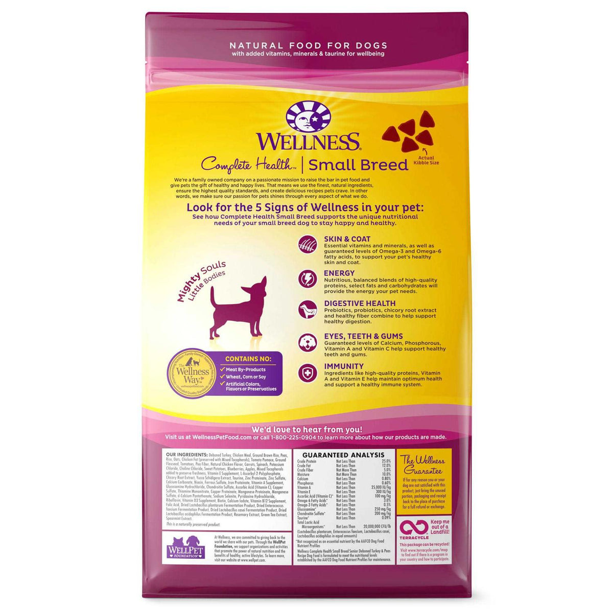 Complete Health Small Breed Senior Dry Dog Food D21877