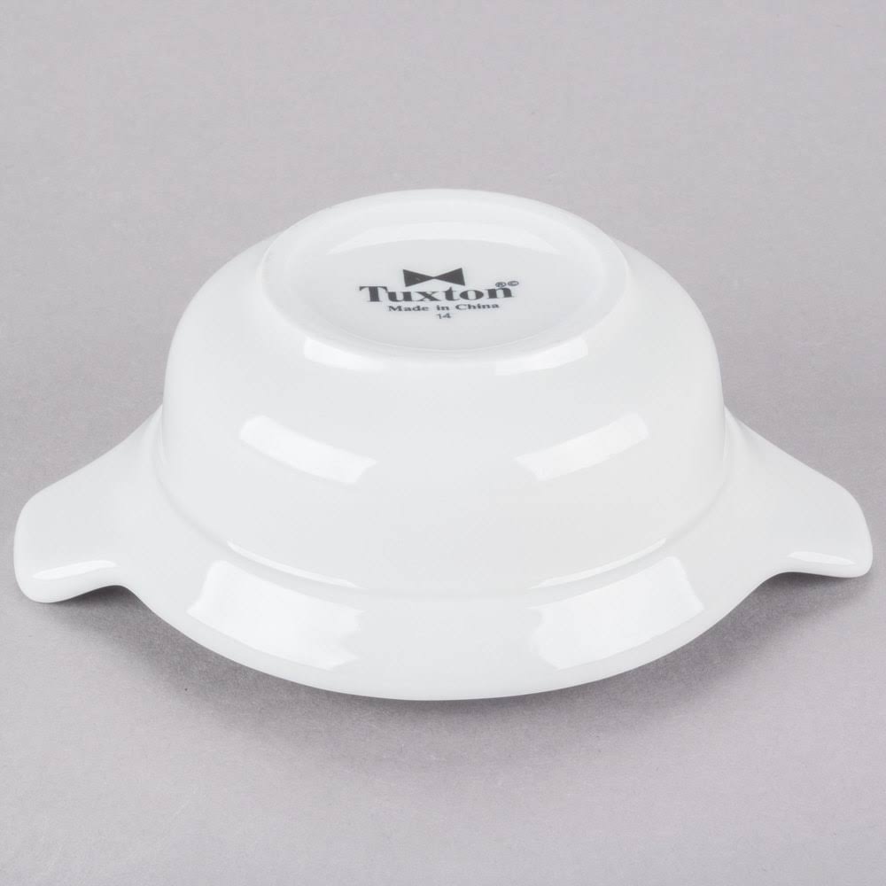 8 oz Porcelain White Casserole N455
