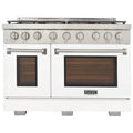 White 6.7 cu. ft. Propane Gas Range S568