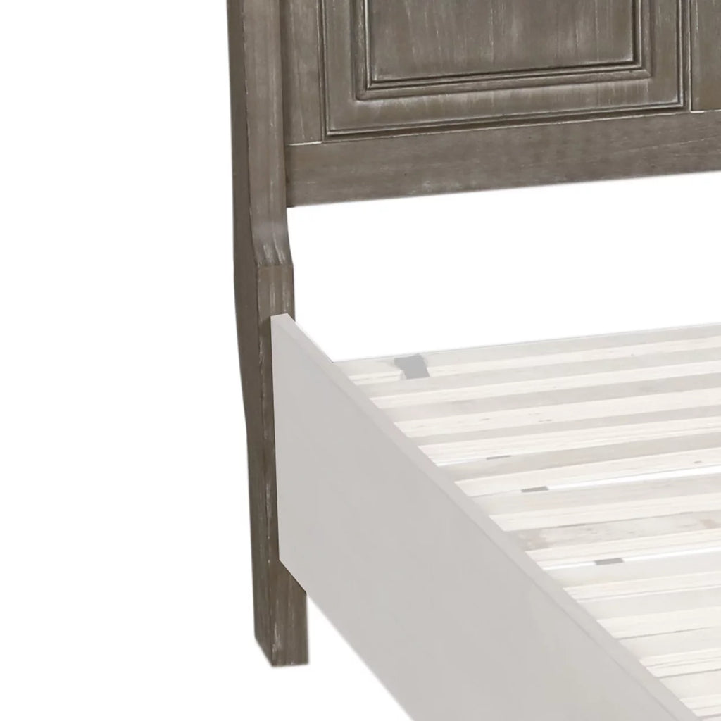 Brown Wooden Headboard Z368