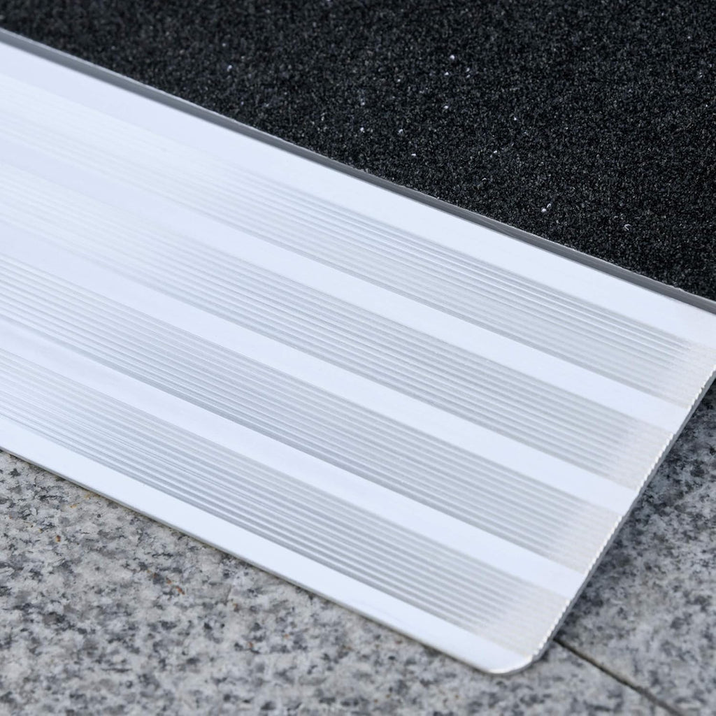 Portable Wheelchair Ramp Aluminum Threshold Single-fold with Carrying Handle L333