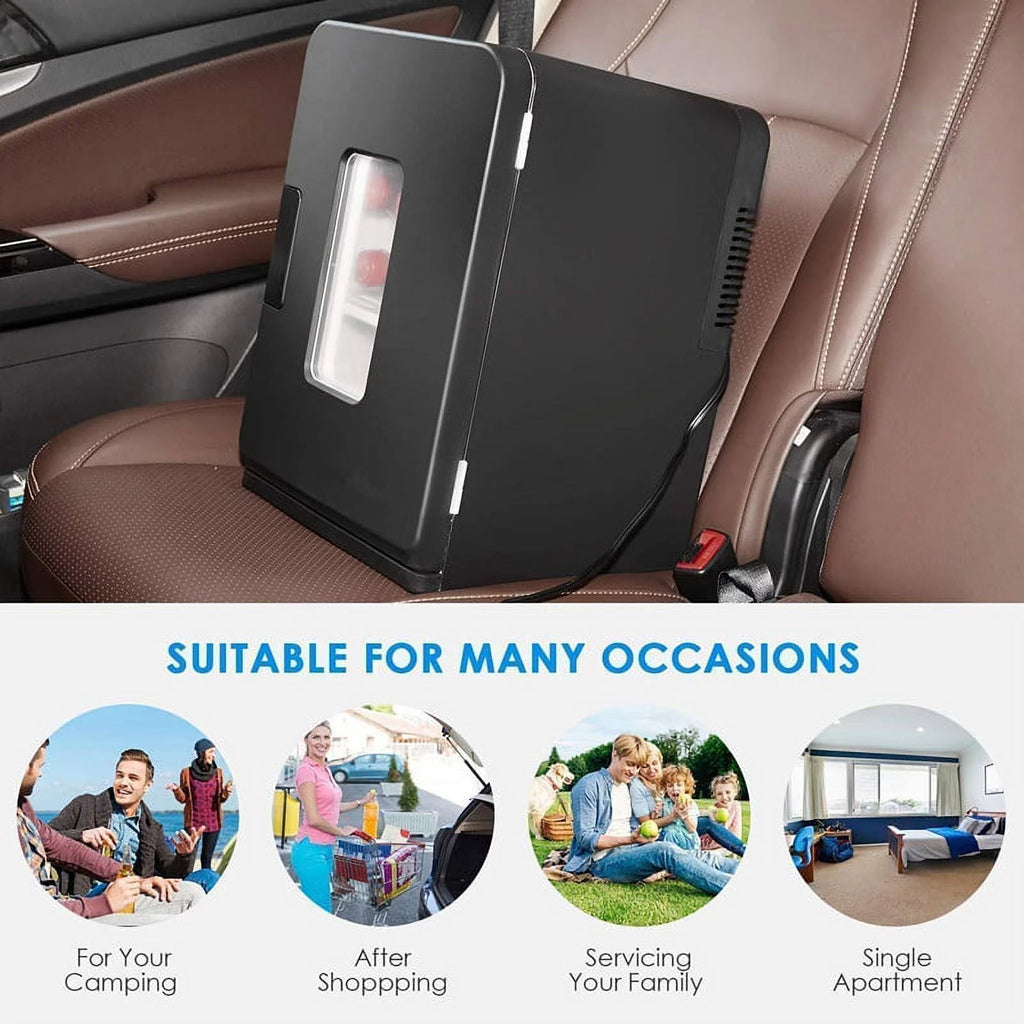 15 L Portable Cooler & Warmer Mini Fridge B57471