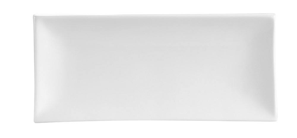 Porcelain Rectangular Thick Platter 11-1/2in. x 5-1/4in. E2465