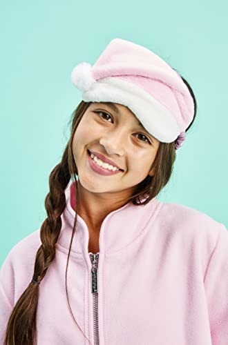 Embroidered Fleece Sleep Mask E2855