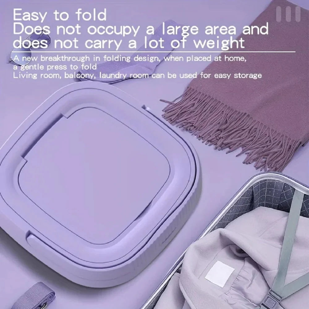 Portable 9L Foldable Mini Washing Machine X361