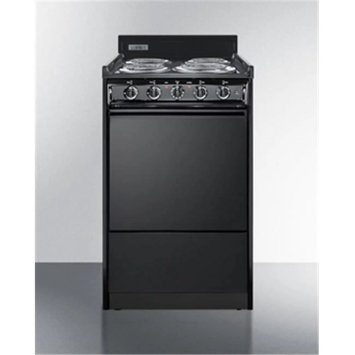 20 in. Wide Black Electric Range E3185