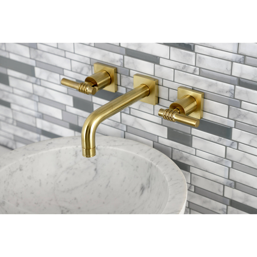 Antique Brass Wall Mount Bathroom Faucet O5518