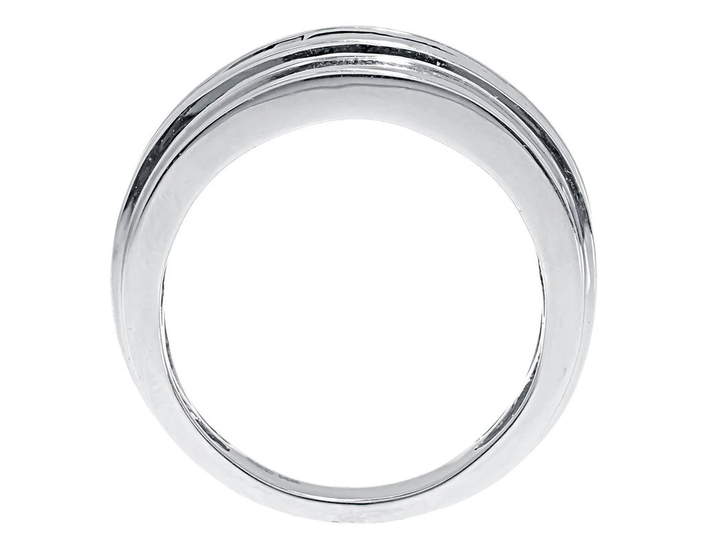 14k White Gold Five Stone Diamond Ring U9886