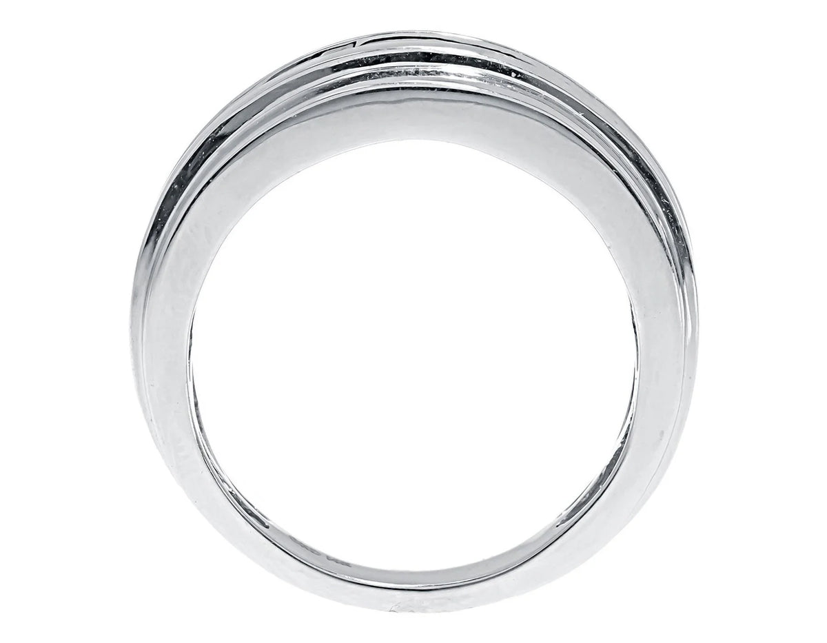 14k White Gold Five Stone Diamond Ring U9886