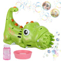 2PACK Bubble Gun Bubble Machine Handheld Bubble Maker with Bubble Solution & Tray T1881