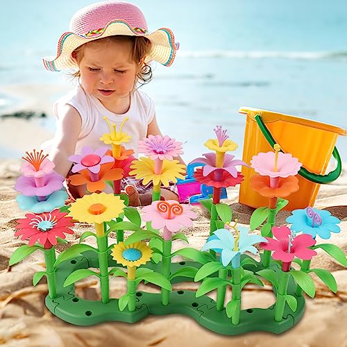 Toddler Building Blocks Stacking Toy with Storage Box R966