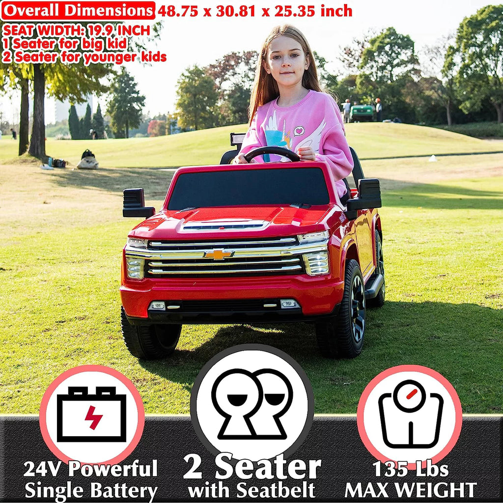 24V 2 Seater Ride On Car with Remote Control Z524276