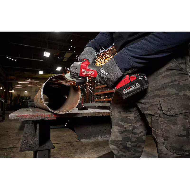 18V Brushless Cordless 4-1/2 in./5 in. Grinder with Reciprocating Saw Z50096