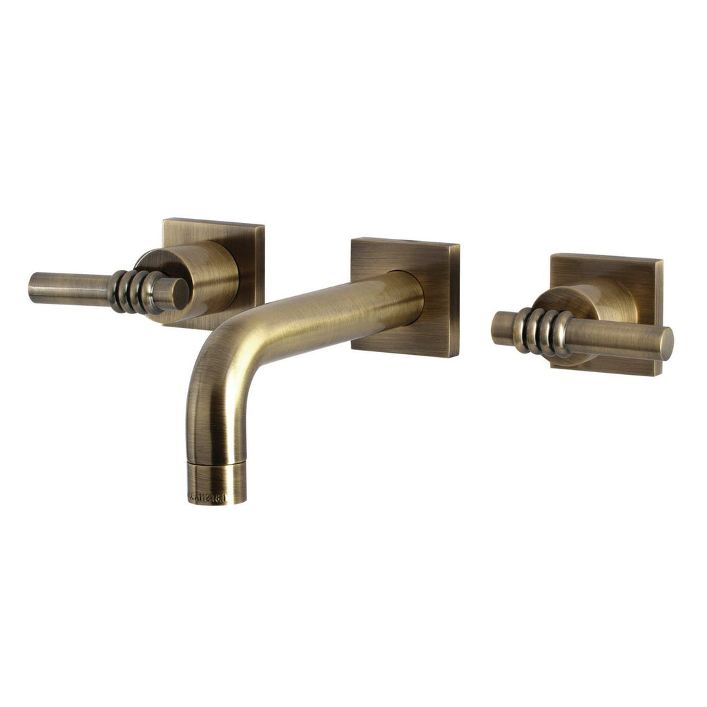 Antique Brass Wall Mount Bathroom Faucet O5518
