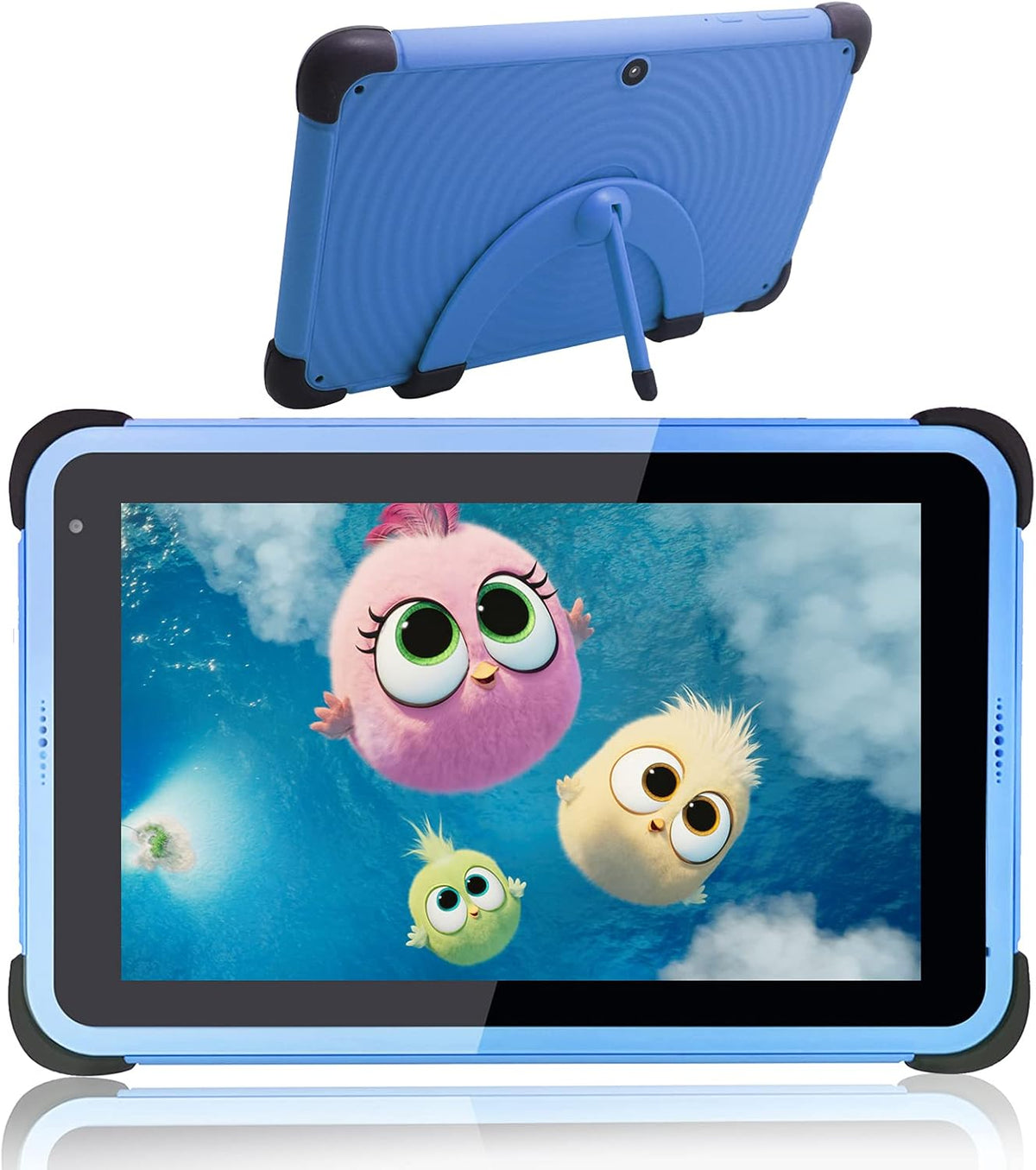 Blue 8 Inch Kids Tablet with Case and Stand Y136814