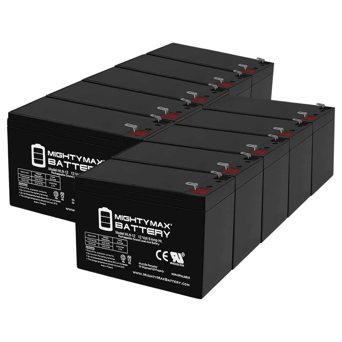 12V 9AH SLA AGM Battery W760516