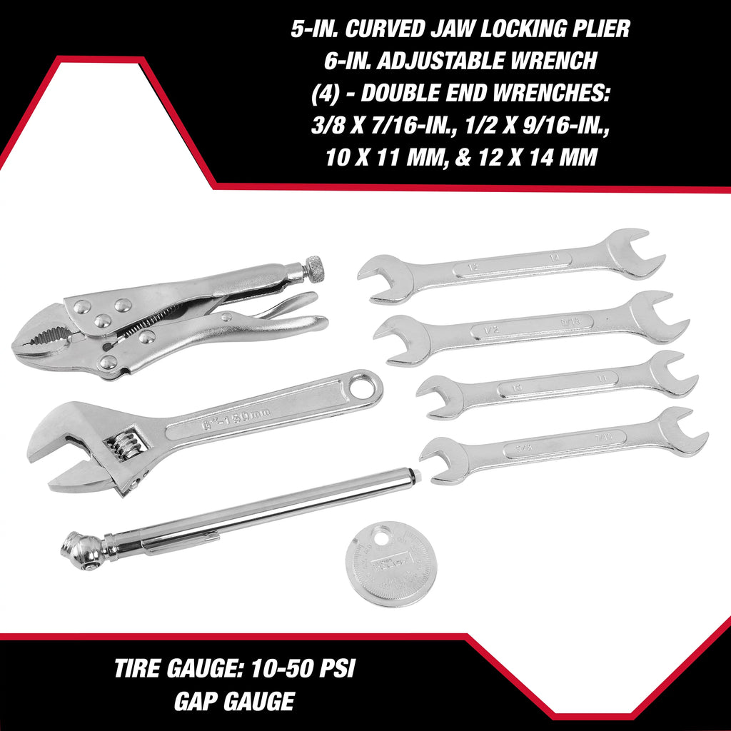 51-Piece Mechanic's Tool Kit Q9124