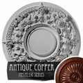 Hand-Painted Firebrick Ceiling Medallion N503121