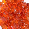 Chunky Orange Terrazzo Glass - 25 lbs N453