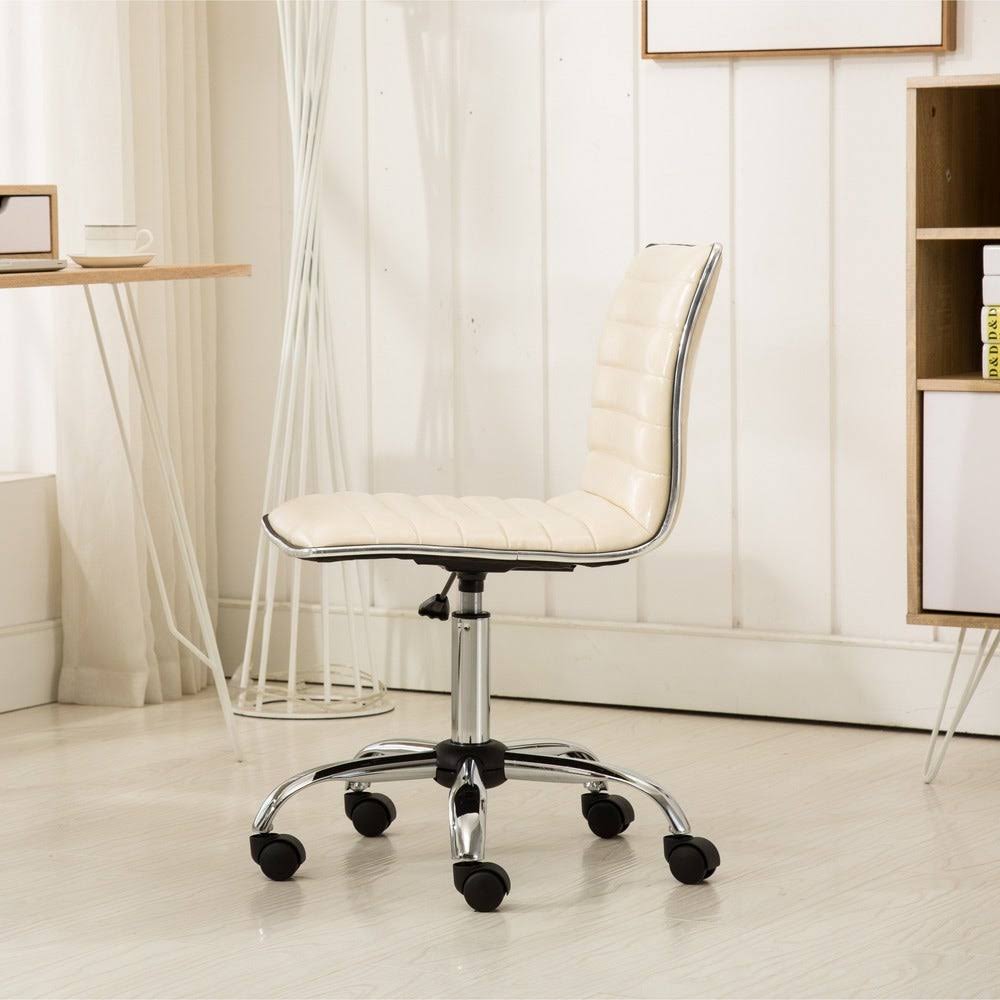 Grey Chrome Office Chair X25927