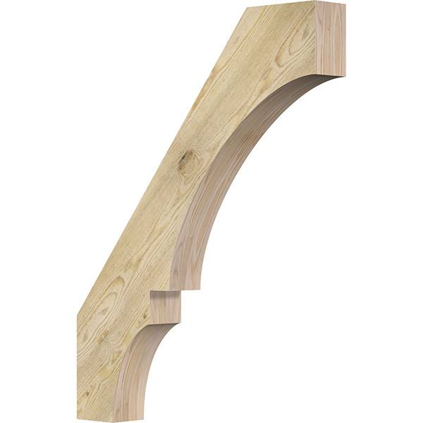 4x22W x 28x22D x 36x22H Douglas Fir Brace B2365