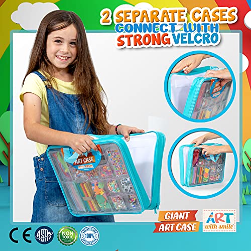 1600+ Pcs Arts and Crafts Supplies S76638