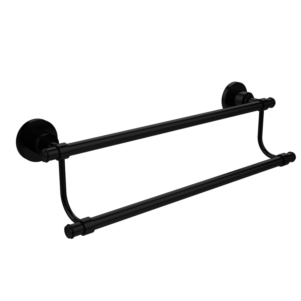 Matte Black 24 inch Double Towel Bar A227437
