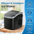 Portable Self-Clean Ice Machine with Scoop and Basket K7814