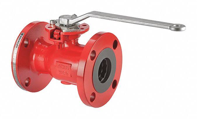1-1/2 inch Flanged Carbon Steel Ball Valve N88590